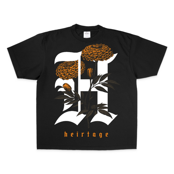 Heirtage x Marigolds on Shaka Tee