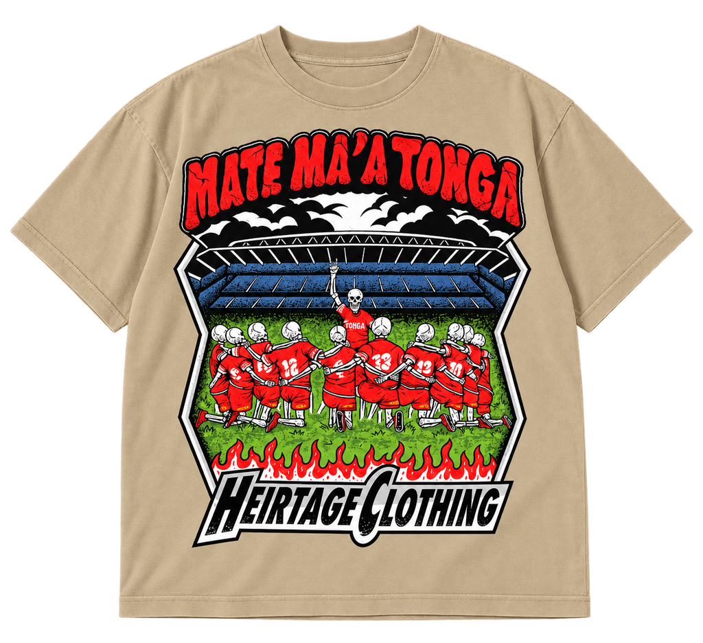 PRESALE Mate Ma’a Tonga - Until the Casket Drop Tshirt
