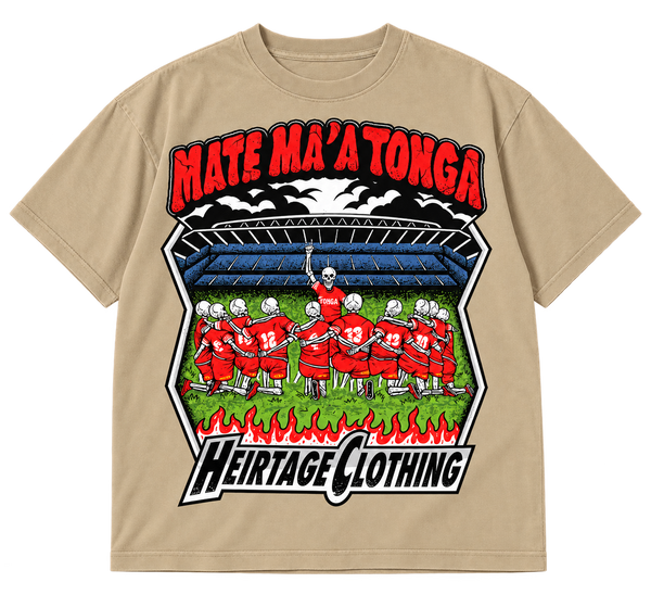 PRESALE Mate Ma’a Tonga - Until the Casket Drop Tshirt