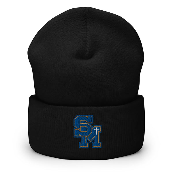 SM Embroidered Beanie