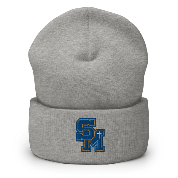 SM Embroidered Beanie