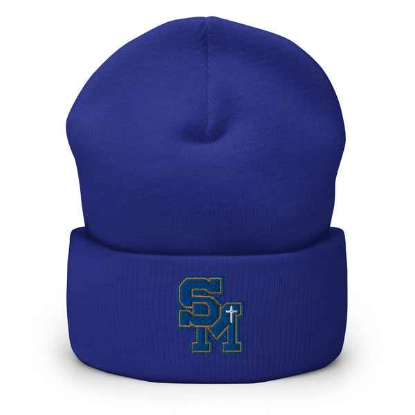 SM Embroidered Beanie