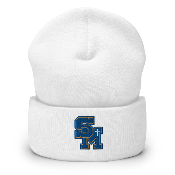 SM Embroidered Beanie
