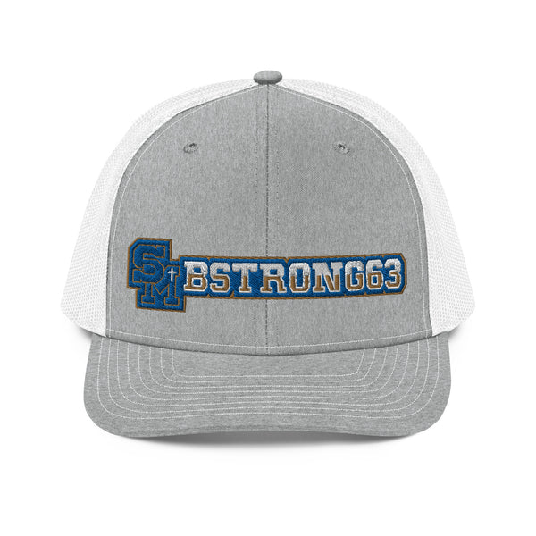 BSTRONG63 Fundraiser Embroidered Snapback Trucker Hat