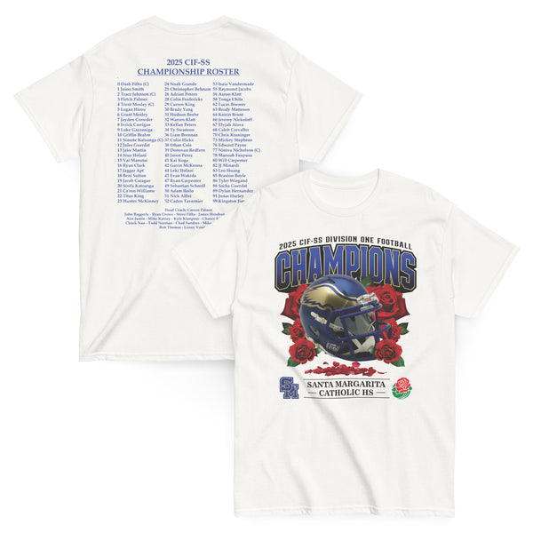 SM Football Champs Tee & Roster