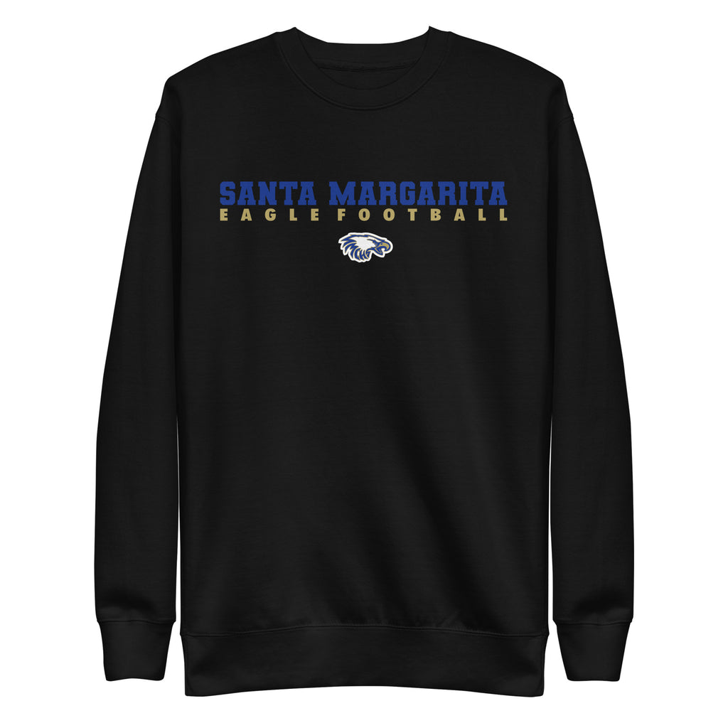 SM Eagle Football Crewneck Sweatshirt