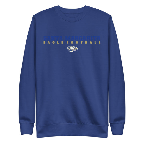 SM Eagle Football Crewneck Sweatshirt