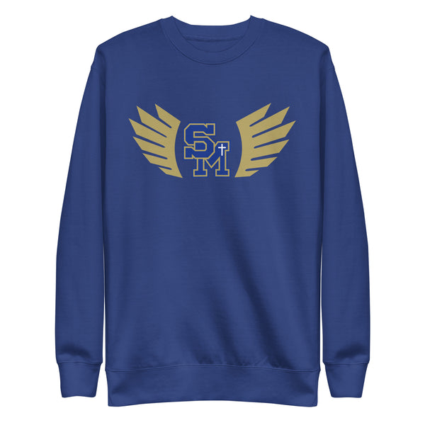 SM Wings Crewneck Sweater