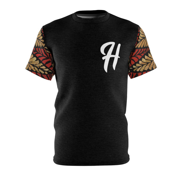 Heirtage Ngatu Sleeve Black Tee