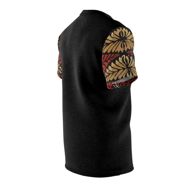 Heirtage Ngatu Sleeve Black Tee