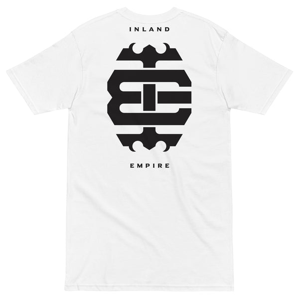 New Inland Empire IE Logo Tee - Embroidered Logo on Chest, Full Bac Print