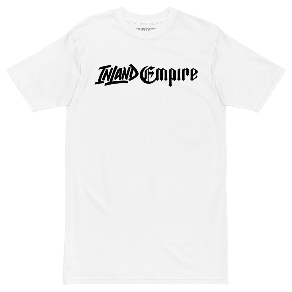 Heirtage Inland Empire Premium Heavyweight Tee White