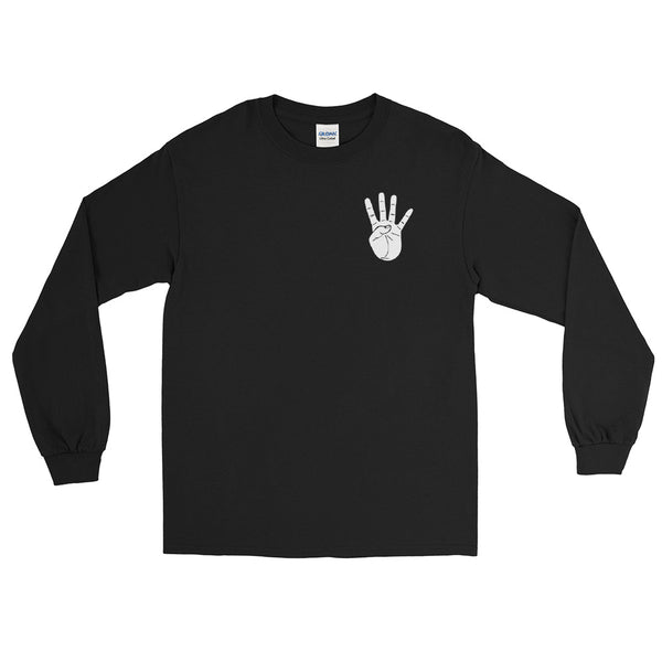 Family Over Everything Fingers Long Sleeve Tee