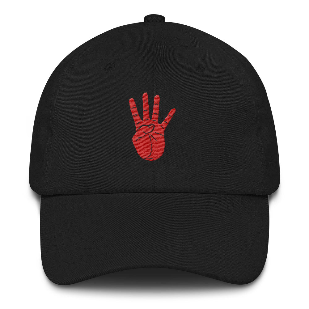 Stitched FOE Fingers Dad hat