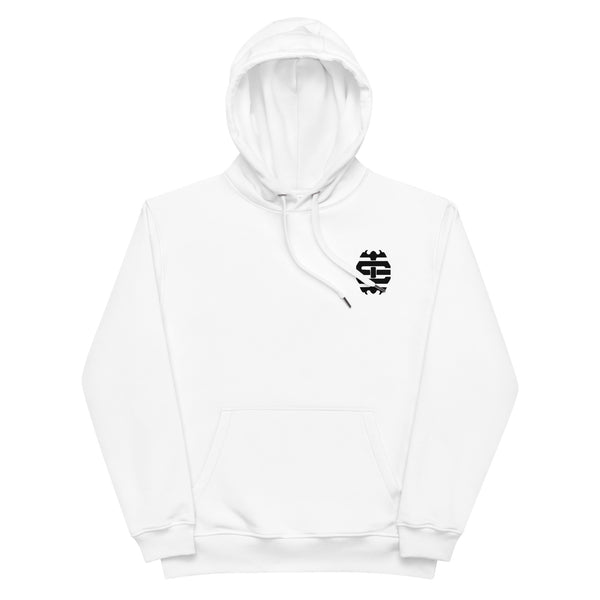 New Inland Empire IE Logo Premium Hoodie - Embroidered Logo on Chest, Full Bac Print